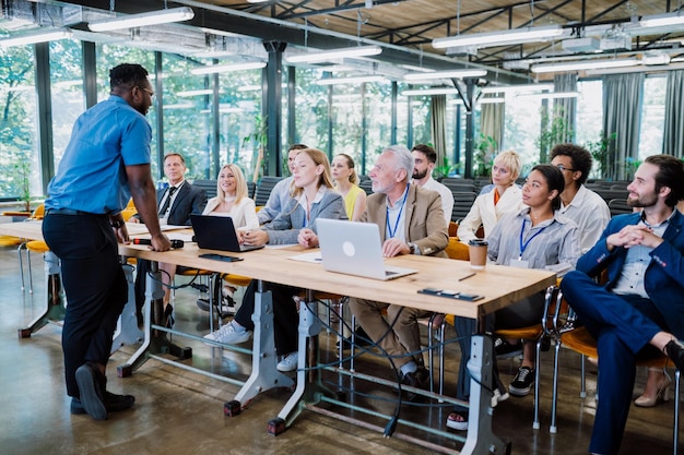 Professional business consulting environment